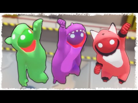 УБИЛО БОЛЬШОЙ СОСИСКОЙ!!! УГАР В GANG BEASTS!